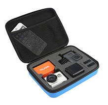 Кейс для GoPro та інших екшн камер і аксесуарів 22x17x7 см. GP-PRC-210-BK Telesin, фото 3