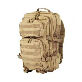 Рюкзак тактический военный US ASSAULT PACK LG 36л Mil-Tec Koyot койот, 14002205 - фото 2 - id-p233590115