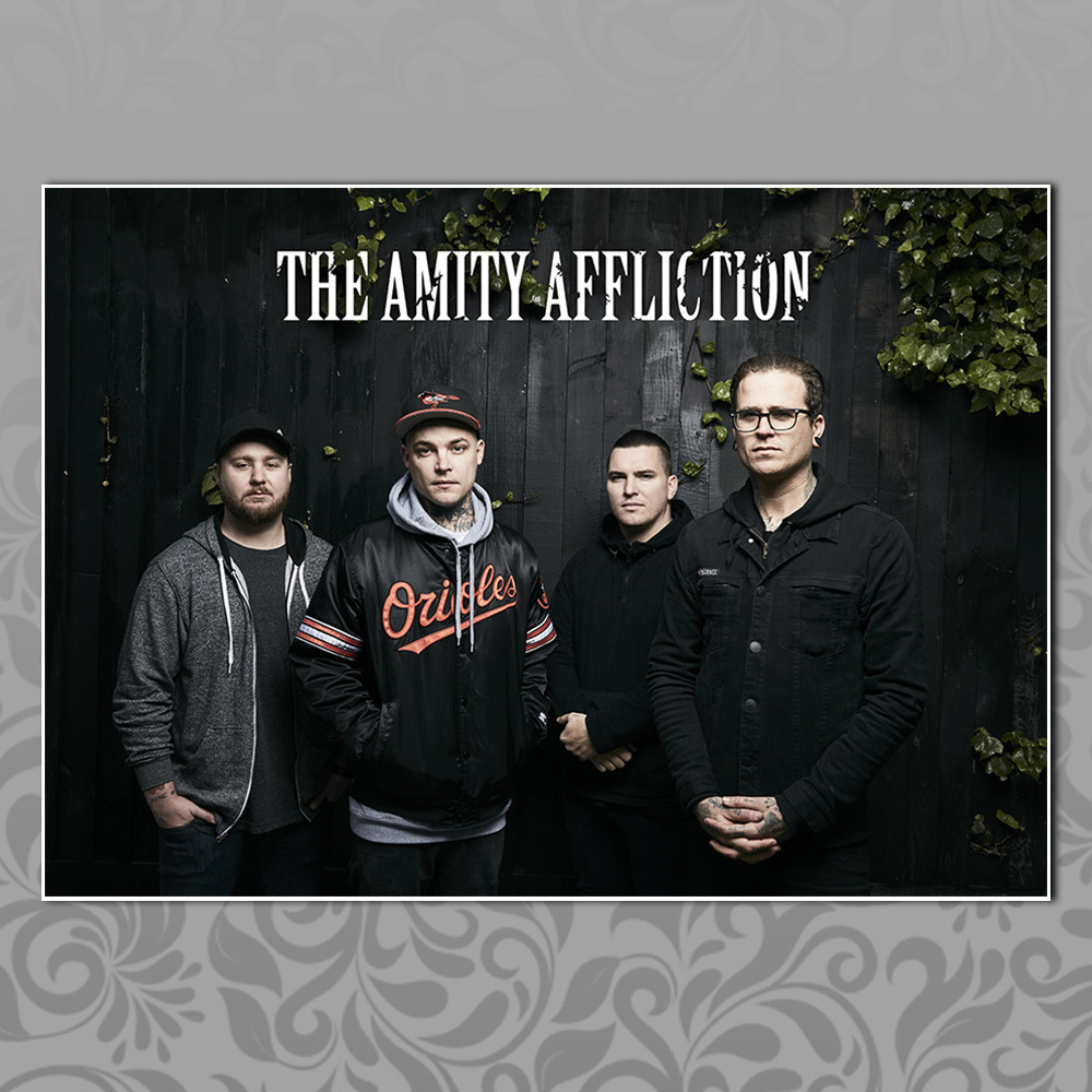 Плакат А3 Рок The Amity Affliction 010