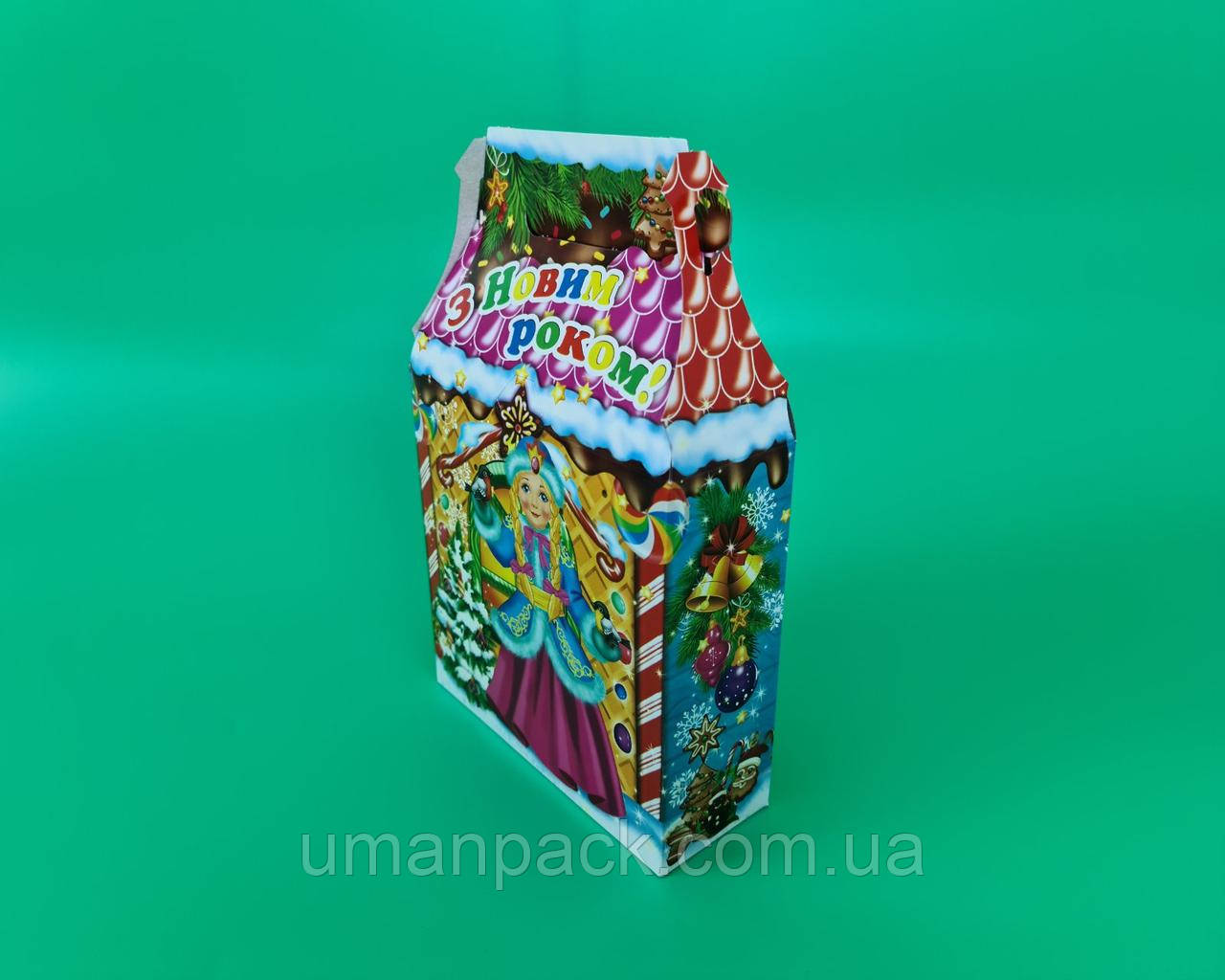 Коробка під цукерки №243 (600гр) Казковий будиночок (25 шт)