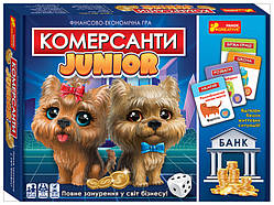 Настільна гра. Комерсанти Junior. Ranok-Creative