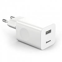 Сетевое зарядное устройство USB Baseus Charging Quick Charger CCALL-BX02 2A 1 Usb White