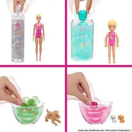 Ігровий набір Лялька Барбі Кольорове преображення 50 сюрпризів Barbie Color Reveal Set 50+ Surprises GRK14, фото 2
