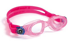 Окуляри для плавання дитячі Aqua Sphere Moby Kid, clear lens pink/deep blue