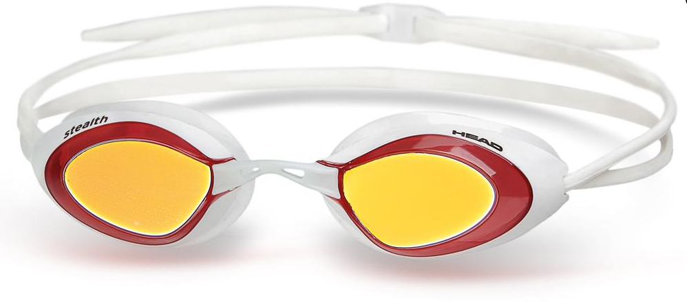 Очки для плавания стартовые Head Stealth LSR + зеркальное покрытие, фото 1