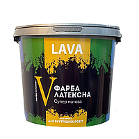 Краска Lava 5 латексная краска для стен 3л.