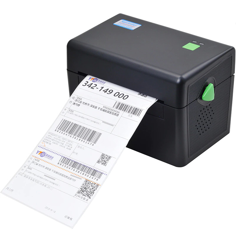 Термопринтер для друку етикеток Xprinter XP-DT108B (Гарантія 1 рік) Black, фото 1