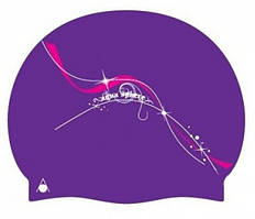 Гарна шапочка для басейну Aqua Sphere Darcy, purple