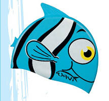 Дитяча шапочка для плавання Salvimar Fish Cap блакитна