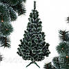 Сосна зелена 2,50 м з білими кінчиками, класична Святкова новорічна ялинка, фото 10