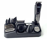 Машинка для стрижки VGR V-012, чорна, фото 3