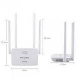 Багатофункціональний універсальний WIFI роутер, ретранслятор, маршрутизатор ROUTER PIX LINK LV-WR08 2,4G 300MBP, фото 8