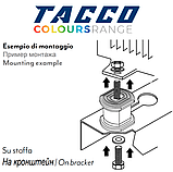 Віброгасний пристрій з термопластичного матеріалу TACCO до 100 кг (Італія), фото 3