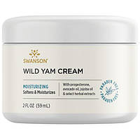 Крем с диким ямсом, Wild Yam Cream, Swanson, 59 мл