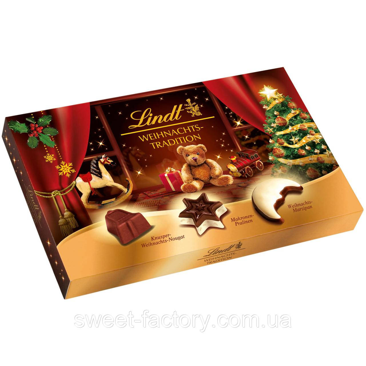 Цукерки Lindt Weihnachts Tradition 137g
