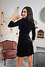 Плаття оксамитове з рукавом коротке, фото 9