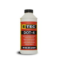 Тормозная жидкость E-TEC ДОТ-4 0,5л