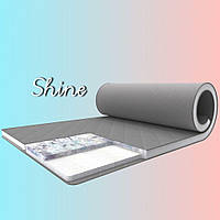 Міні матрац на диван ліжко топер «Shine» (Шайн) Gray-White, Family Sleep магазин мк