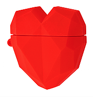 Силиконовый чехол для наушников Heart Case for AirPods