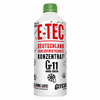 E-TEC Концентрат Антифриза Gt11 Glycsol зеленый 1,5л