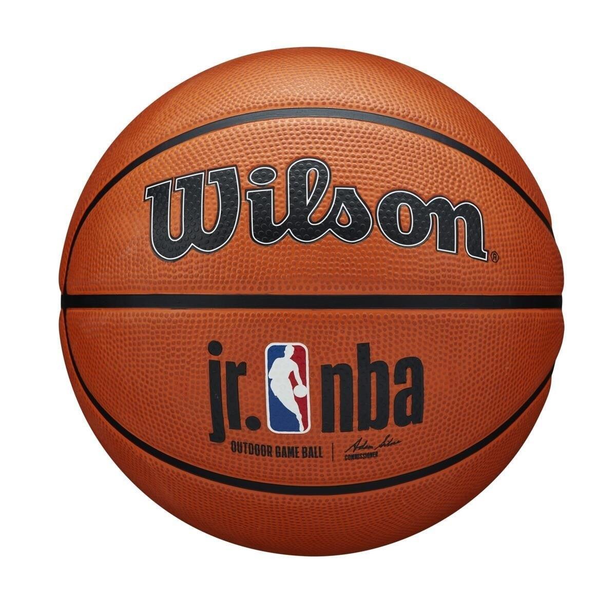 М'яч баскетбольний Wilson Jr NBA Authentic Series Outdoor BSKT р. 6 (WTB9600XB06), фото 1