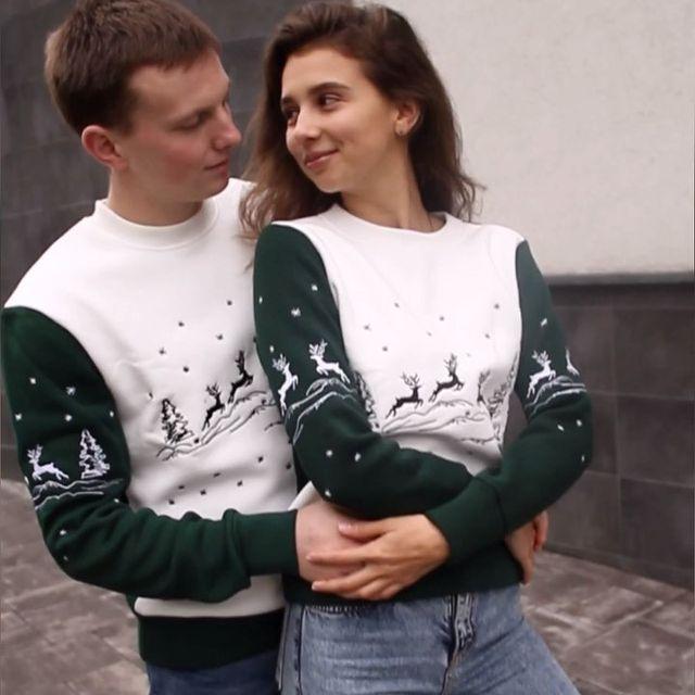 Чоловічий різдвяний світшот
