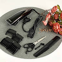 Професійна машинка для стрижки волосся акумуляторна GM-813 Універсальна машинка для стрижки