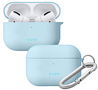 Силиконовый чехол для наушников Laut Huex Pastels Case for AirPods Pro, Blue (L_APP_HXP_BL)