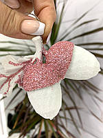 Новорічний підвіс-жовді. Прикраса ялинкова, ялинкова іграшка., фото 7