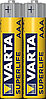 Батарейка Varta R3/AAA/Super Heavy Duty/ техніка/сольова, фото 3