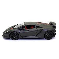 Машинка металева Lamborghini Terzo Millennio "Bburago" Ламборгіні чорний 9*19*4 см (18-21094), фото 3