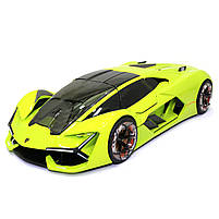 Машинка металева Lamborghini Terzo Millennio "Bburago" Ламборгіні зеленый 9*19*4 см (18-21094), фото 3