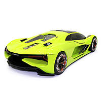 Машинка металева Lamborghini Terzo Millennio "Bburago" Ламборгіні зеленый 9*19*4 см (18-21094), фото 5