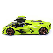 Машинка металева Lamborghini Terzo Millennio "Bburago" Ламборгіні зеленый 9*19*4 см (18-21094), фото 8