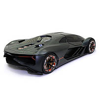 Машинка металева Lamborghini Terzo Millennio "Bburago" Ламборгіні чорний 9*19*4 см (18-21094), фото 4
