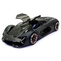 Машинка металева Lamborghini Terzo Millennio "Bburago" Ламборгіні чорний 9*19*4 см (18-21094), фото 5