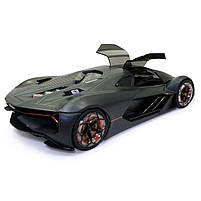 Машинка металева Lamborghini Terzo Millennio "Bburago" Ламборгіні чорний 9*19*4 см (18-21094), фото 7