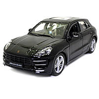 Машинка металева Porsche Macan "Bburago" Порше чорний 8*19*6 см (18-21077), фото 2