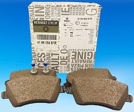 Комплект передніх гальмівних колодок на Renault Duster/Renault Original 410608481R