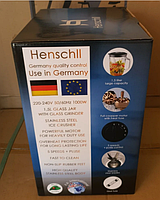 Блендер кавомолка Henschll HS-7777 чаша скло, фітнес блендер для смузі , Міксер і шейкер для коктейлів, фото 4