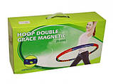 Обруч гімнастичний Hoop Double Grace Magnetic JS-6003, фото 4