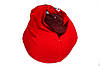Червоне дитяче Кресло груша мішок Лева 90x60, фото 4