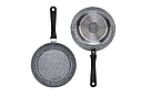 Набір посуду з гранітним покриттям Edenberg EB-8149 кухонний посуд 13 предметів каструлі сковорідки сотейник, фото 7