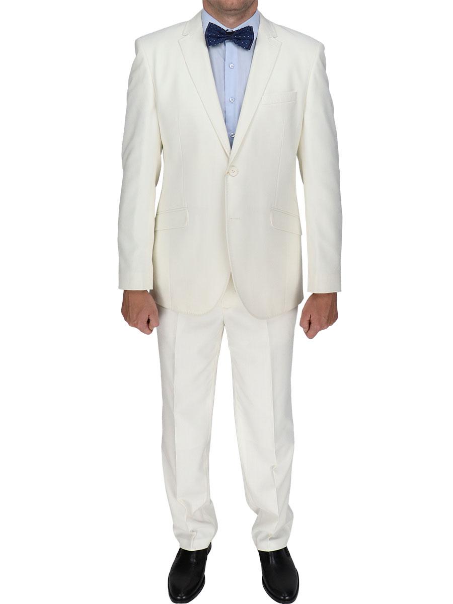Класичний костюм Giordano Conti 179 в білому кольорі