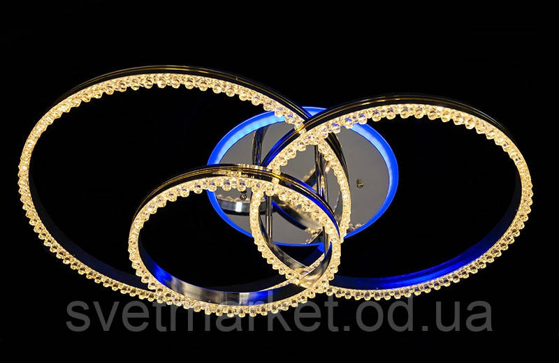 Яскрава люстра 55062/3HR LED 3color dimmer, фото 1