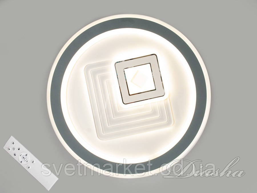 Стельова світлодіодна панель із димером MX1703-490C WH+GR dimmer, фото 1