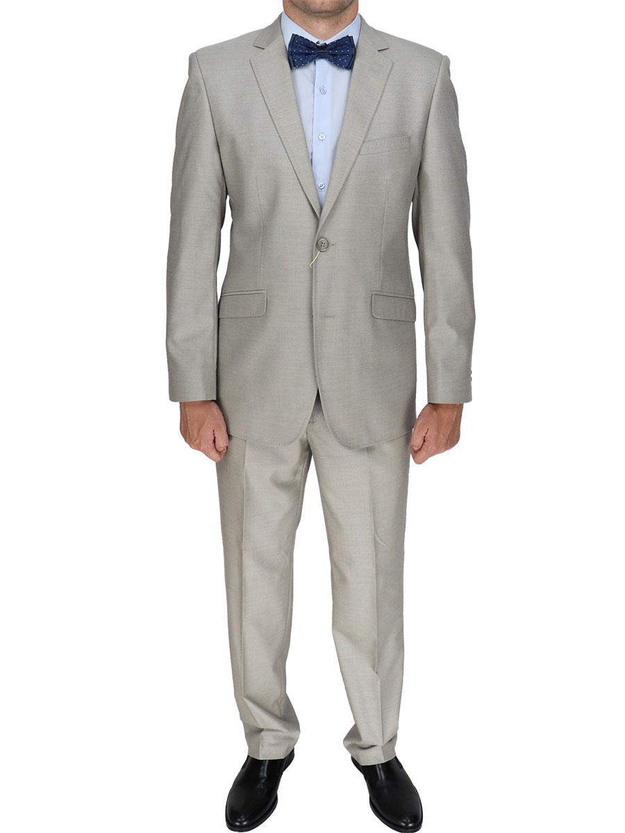 Чоловічий костюм Giordano Conti 183#2 світло-сірого кольору
