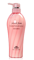 Японский бальзам для восстановления жестких волос Milbon Jemile Fran Treatment Juicy+Glossy, 500 ml