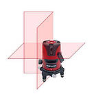 Стяжка нівелір лазерний рівень, красний луч 3 лінії на поворотному лімбі, фото 2