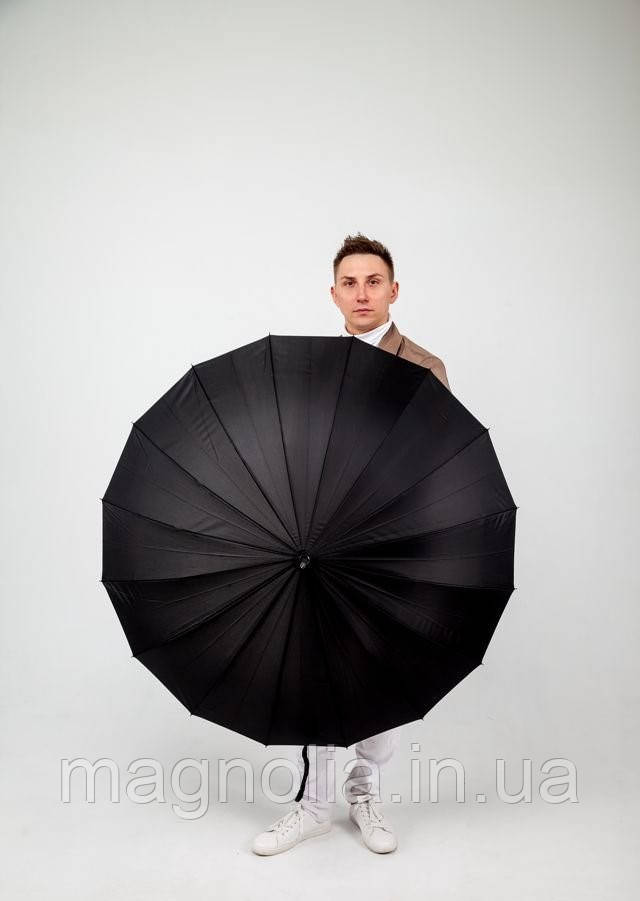 Зонт чоловічий антишторм на 24 карбонові спиці ! Зонт президентський великий 120 см